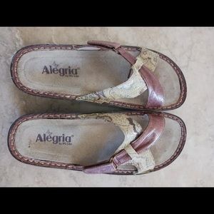 Allegria sandals size 40
